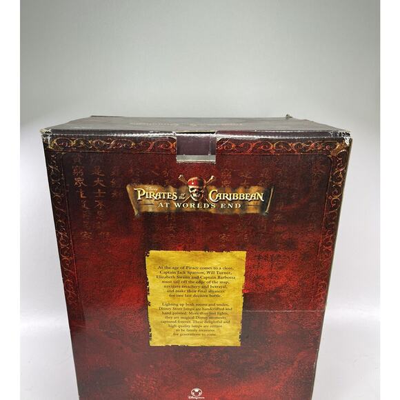 Pirates of the Caribbean Disney at Worlds End Store Lamp Home - Picture 5 of 11